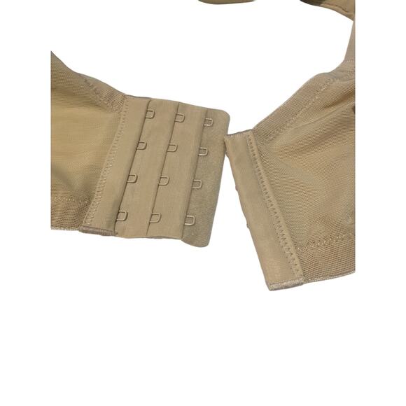 Catherines Intimates Womens Bra Beige 54C Plus Sz Full Coverage Underwire Lined - Picture 4 of 6